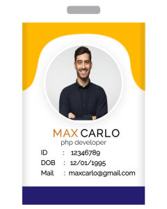 Customized Id Card